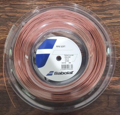 Babolat RPM Soft Tennis String Reel - 16g (1.30)