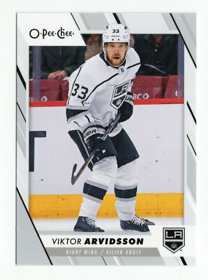 2023-24 O-Pee-Chee 458 Viktor Arvidsson Los Angeles Kings Card