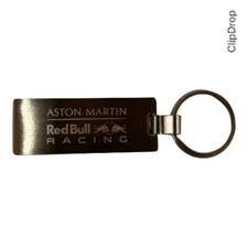 Aston Martin Red Bull Racing Schl&uuml;sselanh&auml;nger, F1 RBR Metall Keyring, silber