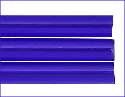 Kobaltblau (5/6mm) Transparente Glasstangen z. Perlenmachen - Effetre T060