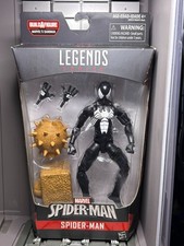 Marvel Legends Black Suit Symbiote Spider-Man Sandman BAF wave Figure NIB