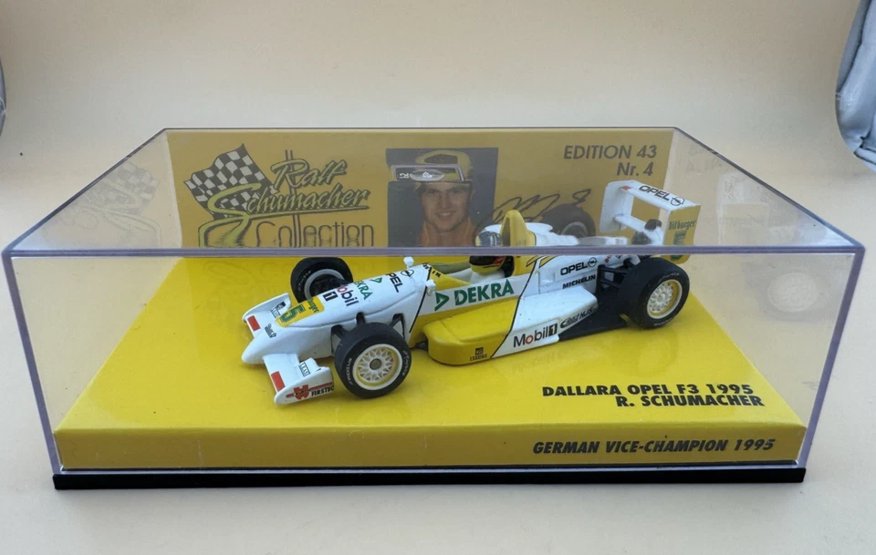 Minichamps 1/43 #5 Ralf Schumacher Dallara Opel F3 1995 German Vice-Champion - Image 2 of 4
