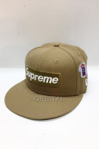 Daikanyama) Supreme 24FW Supreme Jerseys Box Logo New Era Rock Logo Cap Beige Si
