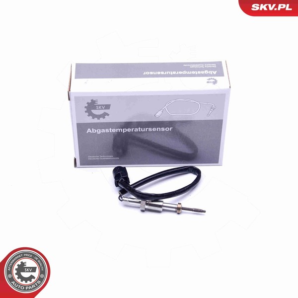 Sensor Abgastemperatur Esen SKV 30SKV232 12V Nach Katalysator Vor Katalysator-image