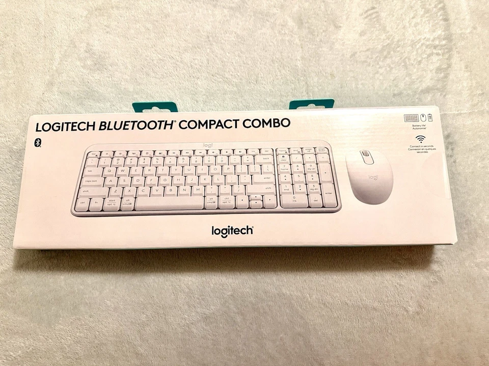 Logitech Bluetooth Compact Combo for Windows macOS ChromeOS New Sealed 14”X 6” - Image 2 of 4