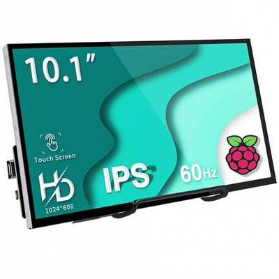 HAMTYSAN Raspberry Pi Touchscreen,10 Inch Monitor HDMI,1024×600 Mini Monitor,...