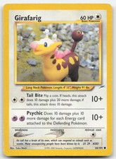 Girafarig 66/105 Neo Destiny Unlimited Pokemon TCG HP