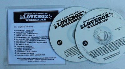 Groove Armada Lovebox Weekender UK Adv 2CDR 2007 Funk House Electro Folk