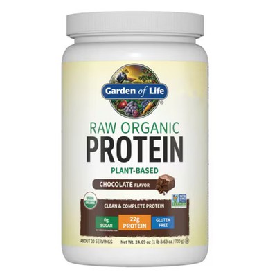 Worldwide 2 X Garden of Life RAW Organic Protein Plant-Based Formula Chocolate