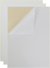 3PCS Self-Adhesive Velvet Felt Sheets - A4 Size for Effortless DIY Crafting
