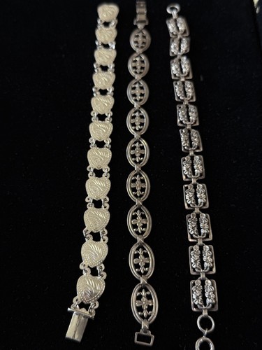 Vintage Sterling Silver Bracelets