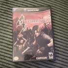 Capcom Resident Evil 4 Nintendo GameCube Two Disc Set Manual Included Action M