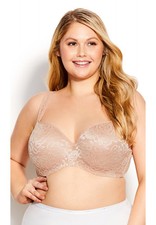 Avenue Women's Lace Balconette Underwire Bra