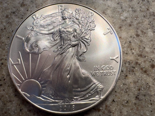 2018 American Silver Eagle 1 oz coin Uncirculated