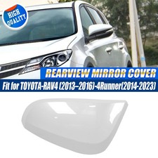 Pearl White For Toyota 2014-2023 4Runner Rav4 Left Driver Side Mirror Cover Cap
