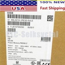 New Siemens 6SL3210-1PE32-5UL0 G120 POWER MODULE PM240-2