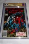 Signature Series CGC 8.5 Amazing Spider-man 375 1992 Signed 2x Bagley Venom Foil
