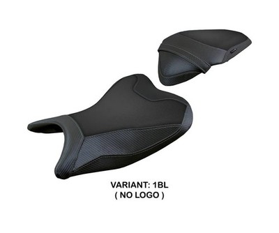 Seat saddle cover Aragona Black BL Tpz compatible for KAWASAKI Z 400 2018 > 2023