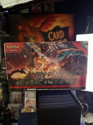 Pokemon Obsidian Flames Build and Battle Stadium Brandneu Sealed