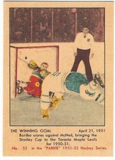 BILL BARILKO 1993-94 Parkhurst 51-52 Parkie #PR-35 Toronto Maple Leafs NM-MT