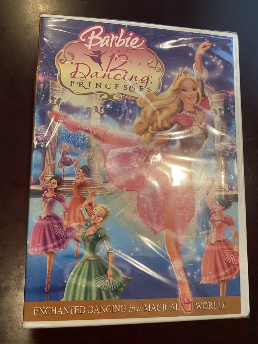 Barbie in the 12 Dancing Princesses (DVD, 2006) New Sealed and