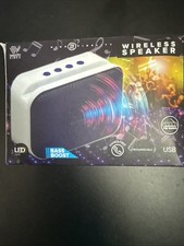 Rectangular Shape Wireless LED Color Changing Speaker