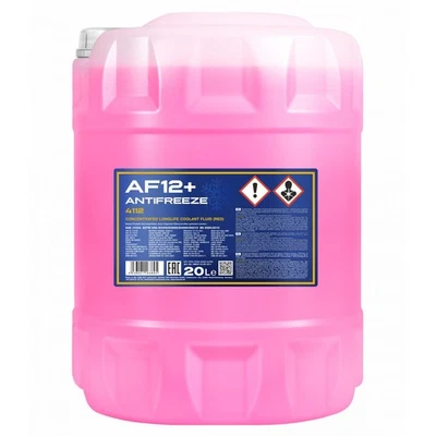 Kühlerfrostschutz Konzentrat MANNOL Antifreeze AF12+ 20 Liter Rot Frostschutz - Bild 1 von 2