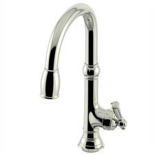 Newport Brass 2470-5103/15 Jacobean Pull-down Kitchen Faucet Polished Nickel