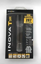 Nite Ize INOVA T3R USB Rechargeable LED Flashlight 287 Lumens IPX7 **NEW* **USA*