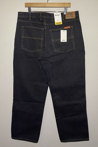 Butter Goods Relaxed Loose Fit Washed Black Jeans 36 NWT Streetwear Skate Denim