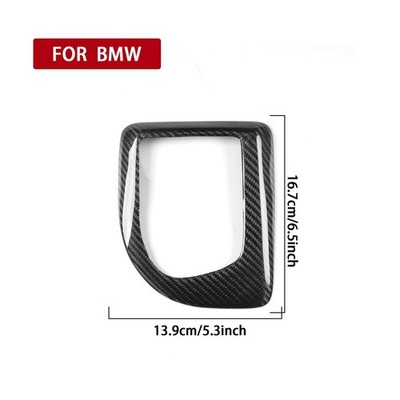 BMW 5 Series (E60/E61) 2004-07 Wet Look Carbon Fiber Shift Panel Cover
