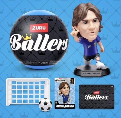 FIFA ワールドカップ　ボーラーズ Ballers Messi メッシ 8- Zuru Ballers Official Licensed FIFA World Cup Figure Lionel