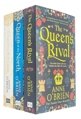Anne OBrien 3 Books Set ( The Queens Rival, A Tapestry of Treason | Anne O'Brien