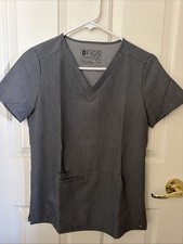 FIGS scrub Top XXS Excellent Condition. Graphite Color. Limited Edition Style.