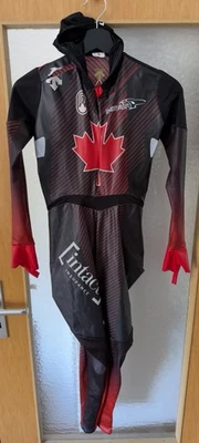 Eisschnelllaufanzug Speedskating Schaatsen Skinsuit ca. 175-185 Team Canada - Image 1 of 3