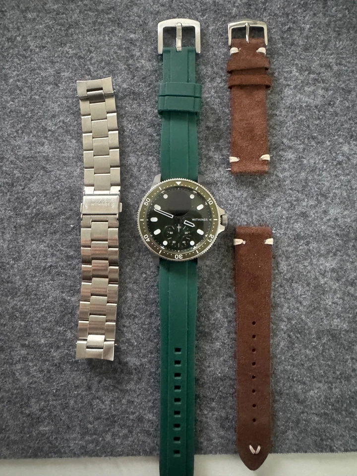 Hybrid Smartwatch Withings Horizon grün - IOS & Android - Bild 2 von 4