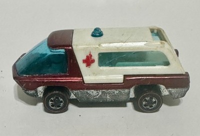 Hot Wheels Redline The Heavyweights Ambulance -Original Missing