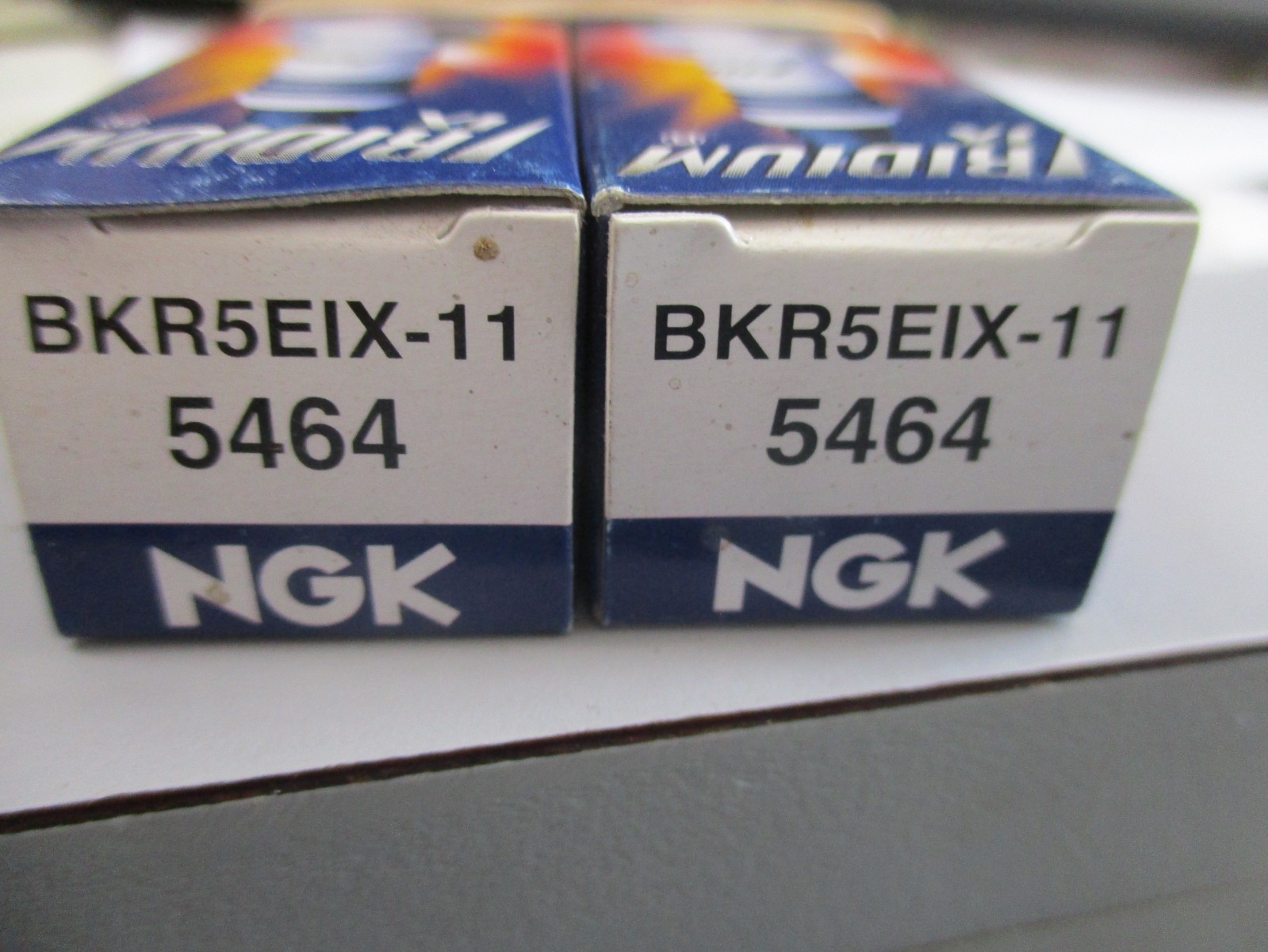 2-NEW- NGK- 5464-BKR5EIX-11-  IRIDIUM-Spark Plugs NOS