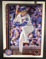 2025 Topps Update Matt Shaw (RC) #US200 Cubs