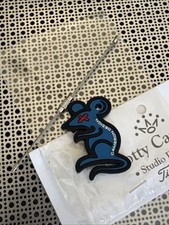 Scotty Cameron BLUE Thick Tour Rat Key Fob Rubber Keychain Gallery NEW