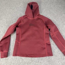 Kutting Weight Hoodie Adult Small Burgundy V4 Neoprene Sauna Neoprene Fitness