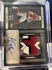 2022 Panini Obsidian - Rookie Jersey Auto Trey McBride #221 /175 (AU, MEM, RC)