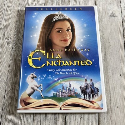 Ella Enchanted DVD 2004 Fullscreen Anne Hathaway Fairy Tale Adventure