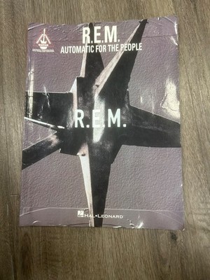 REM AUTOMATIC FOR THE PEOPLE SHEET MUSIC FOR GUITAR AND VOCALS GOOD CONDITION