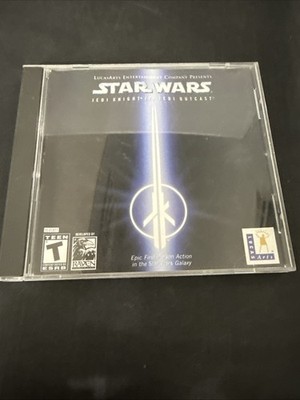 2002 LUCAS ARTS STAR WARS JEDI KNIGHT II : JEDI OUTCASE PC CD ROM VIDEO GAME