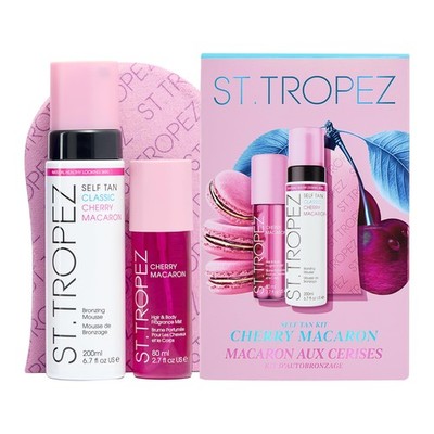 Cherry Macaron Self Tan Kit by St.Tropez