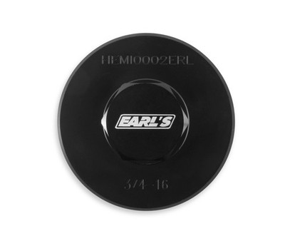 HEMI0002ERL Earl's Oil Filter Block-Off - Fits 3/4''-16 Filters