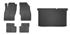 Frogum Fußmattensatz + Kofferraumwanne Laderaumwanne für Opel Corsa D S07