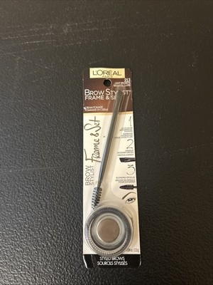 L'oreal Brow Stylist Frame & Set Cream Pomade #213 Light Brunette