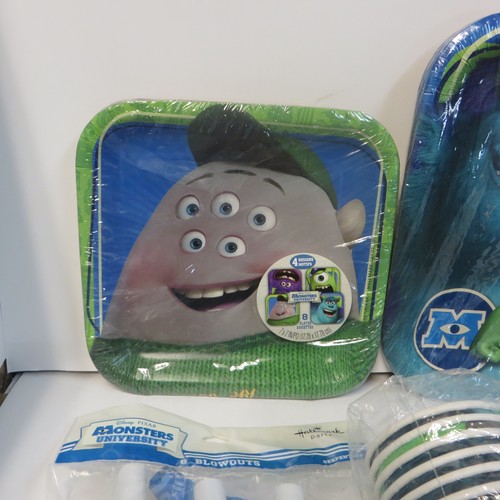 Monsters Inc Birthday Decorations Monster Inc Party Supplies LARGE VINTAGE LOT - Afbeelding 9 van 11